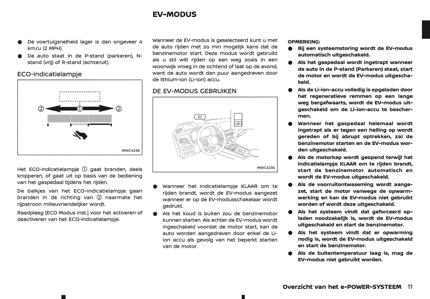 2025-2026 Nissan Qashqai e-Power Owner's Manual | Dutch