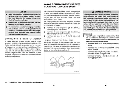 2025-2026 Nissan Qashqai e-Power Owner's Manual | Dutch