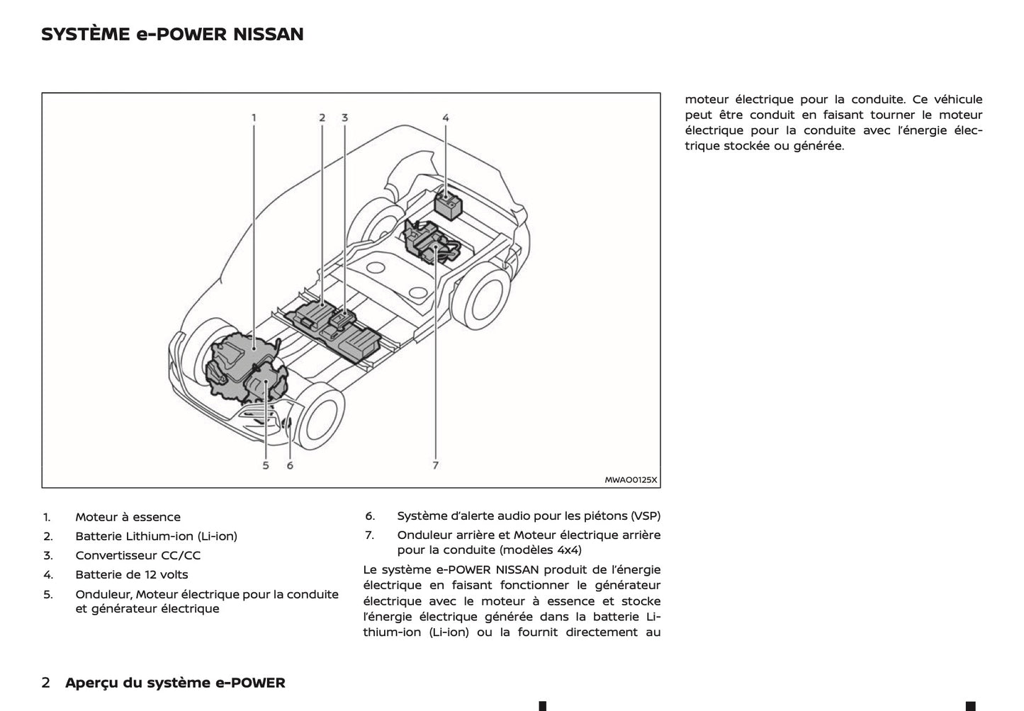 2024-2025 Nissan X-Trail e-Power Manuel du propriétaire | Français