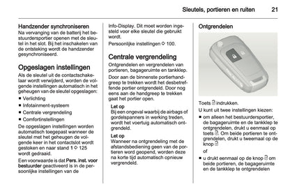 2013 Opel Adam Gebruikershandleiding | Nederlands