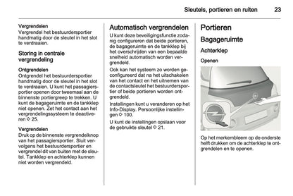 2013 Opel Adam Gebruikershandleiding | Nederlands