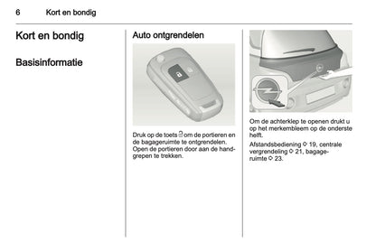 2013 Opel Adam Gebruikershandleiding | Nederlands