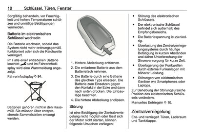 2023-2024 Opel Astra Owner's Manual | German