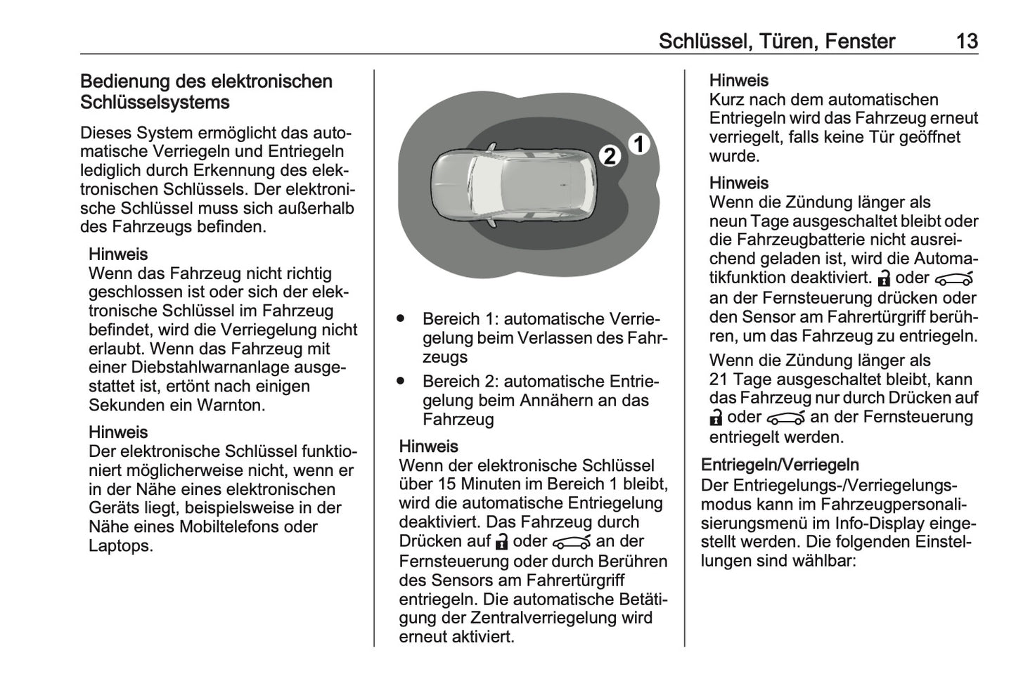 2023-2024 Opel Astra Owner's Manual | German