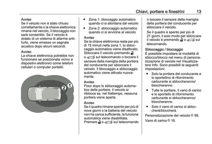 2023-2024 Opel Astra Owner's Manual | Italian