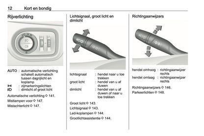 2019 Opel Astra Owner's Manual | Dutch