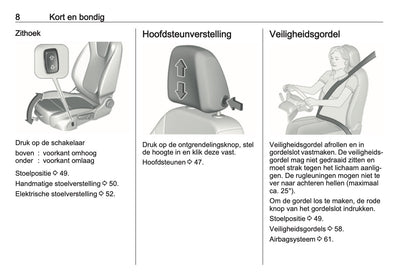 2019 Opel Astra Owner's Manual | Dutch