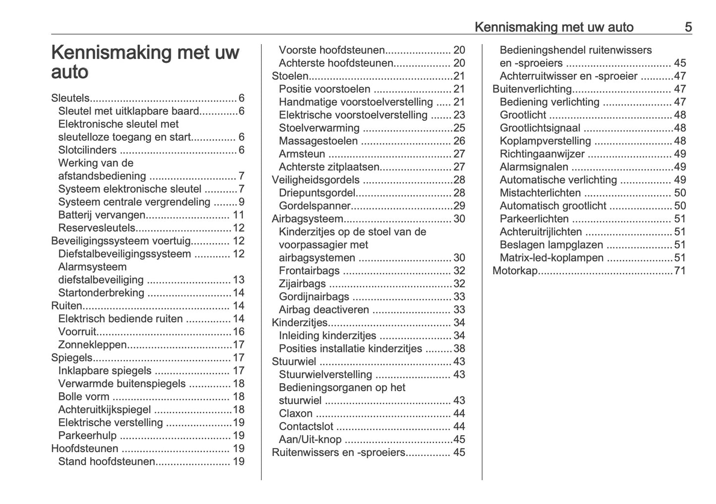 2026 Opel Astra Gebruikershandleiding | Nederlands