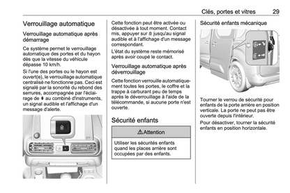 2021 Opel Combo Manuel du propriétaire | Français