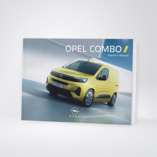 2025 Opel Combo Owner's Manual | English