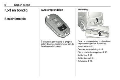 2021 Opel Combo Gebruikershandleiding | Nederlands