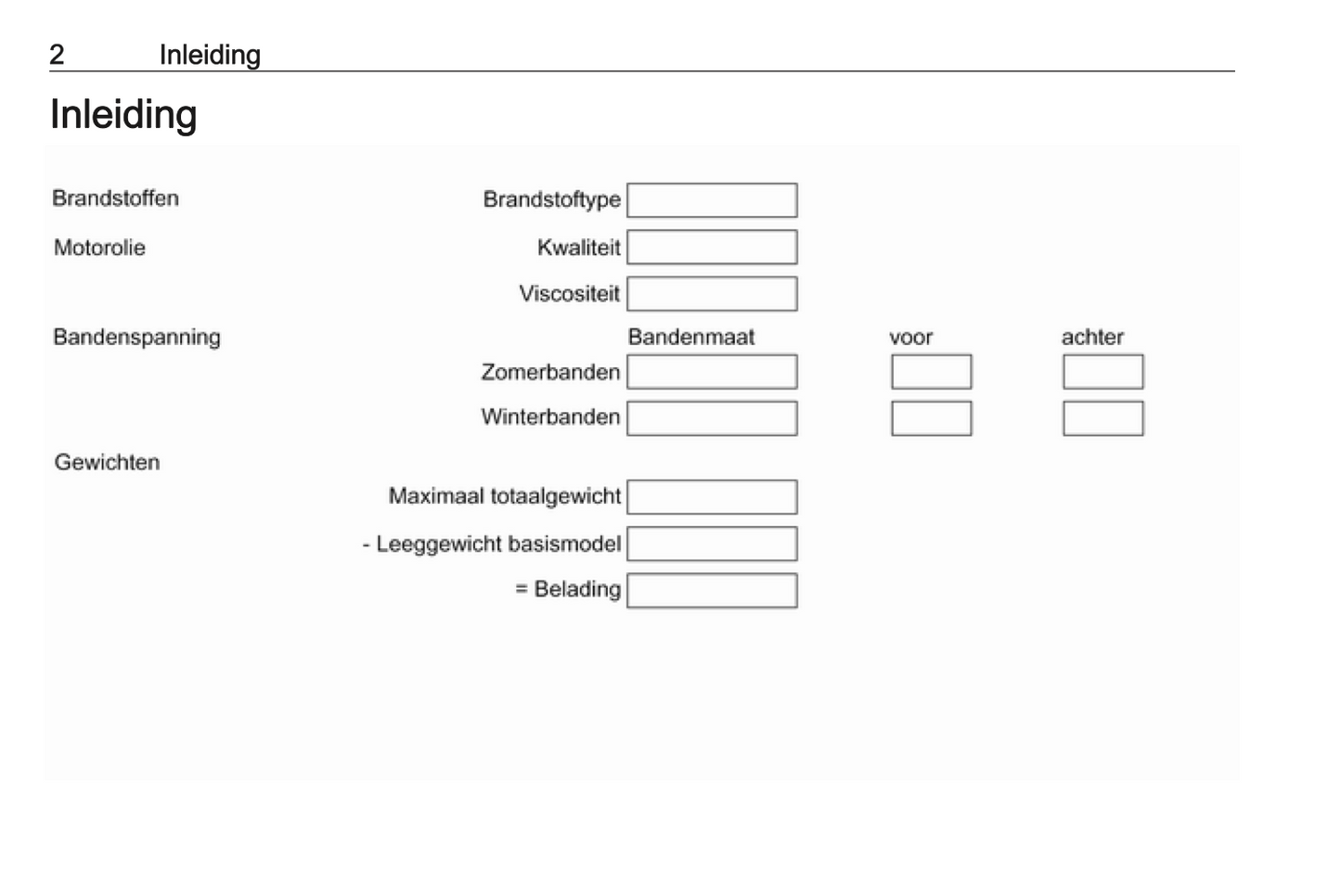 2016-2017 Opel Corsa Owner's Manual | Dutch