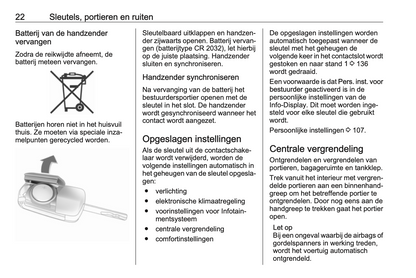 2016-2017 Opel Corsa Owner's Manual | Dutch