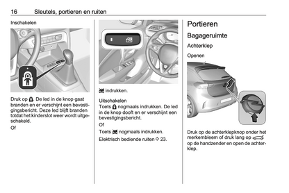 2023 Opel Corsa/Corsa-e Owner's Manual | Dutch