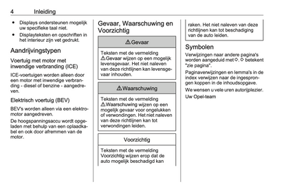 2023 Opel Corsa/Corsa-e Owner's Manual | Dutch