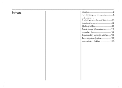 2025 Opel Corsa Owner's Manual | Dutch