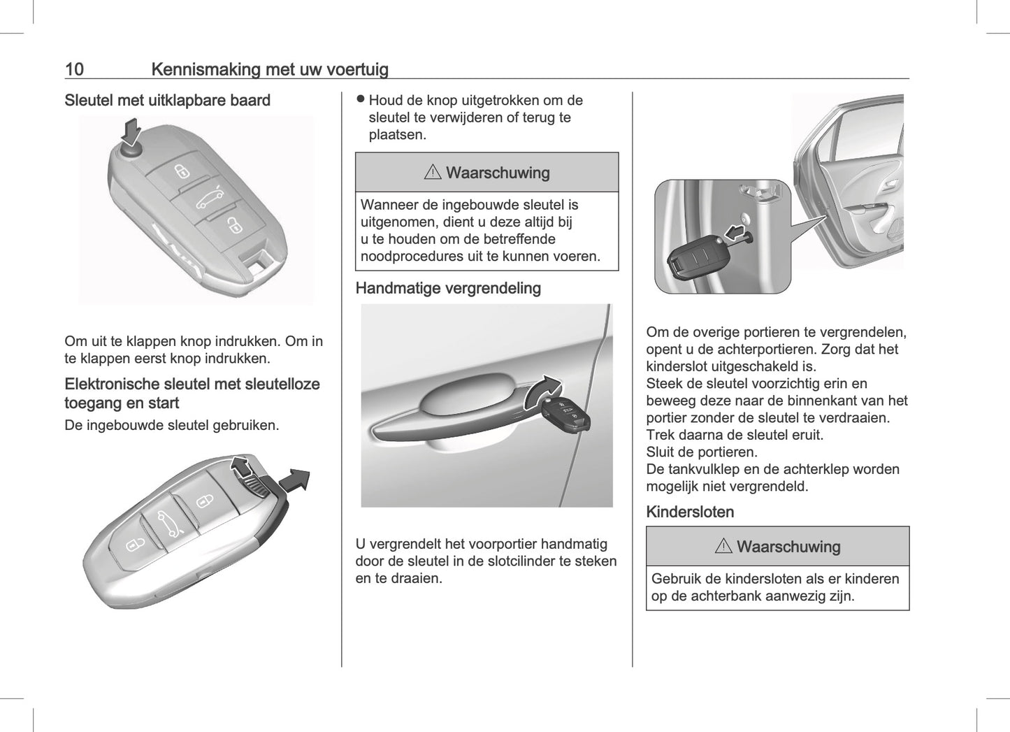 2025 Opel Corsa Owner's Manual | Dutch