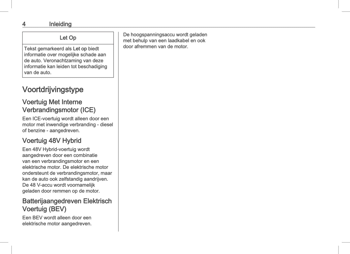 2025 Opel Corsa Owner's Manual | Dutch