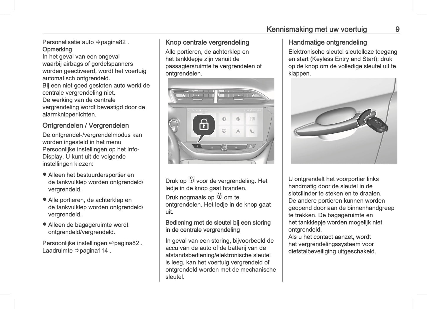 2025 Opel Corsa Owner's Manual | Dutch