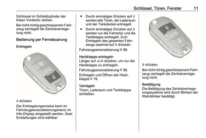 2023-2024 Opel Crossland Owner's Manual | German
