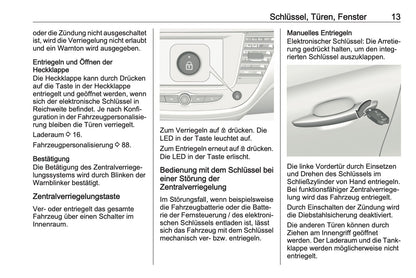 2023-2024 Opel Crossland Owner's Manual | German