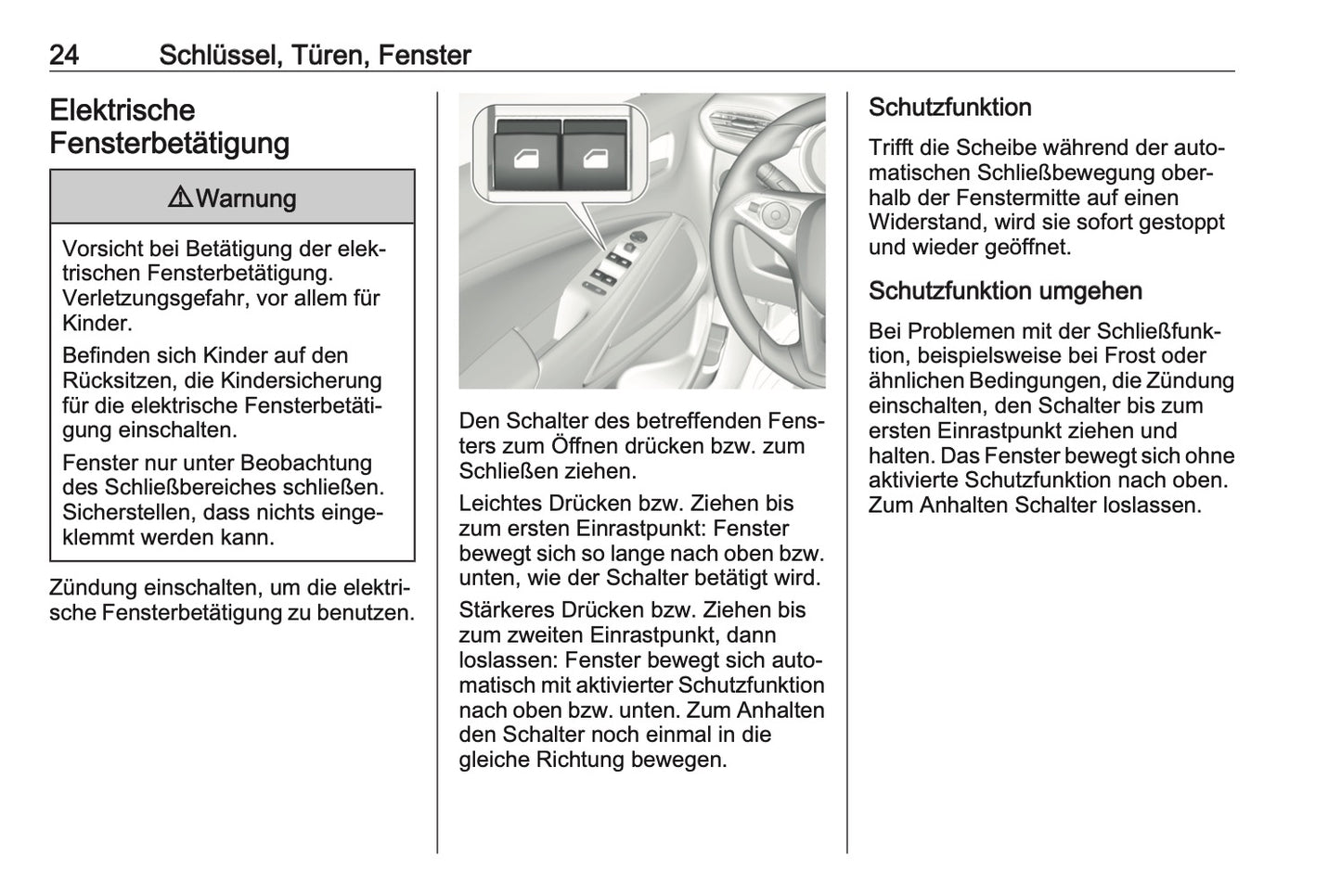 2023-2024 Opel Crossland Owner's Manual | German