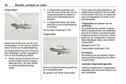 2019-2020 Opel Crossland X Gebruikershandleiding | Nederlands