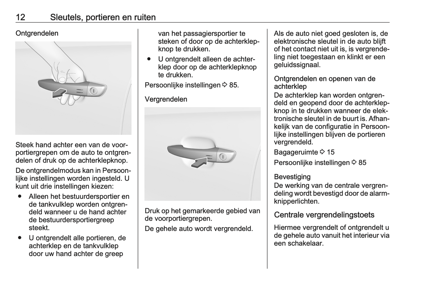 2023-2024 Opel Crossland Owner's Manual | Dutch