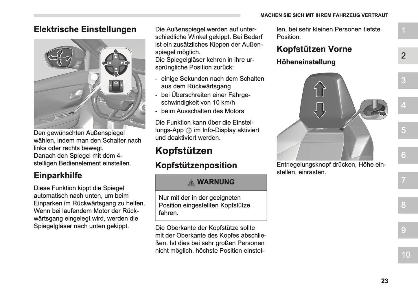 2026 Opel Frontera Owner's Manual | German