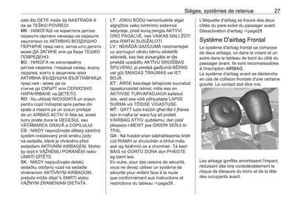 2025-2026 Opel Frontera Manuel du propriétaire | Français
