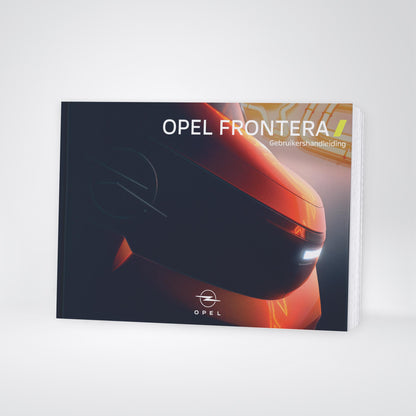 2024-2025 Opel Frontera Owner's Manual | Dutch