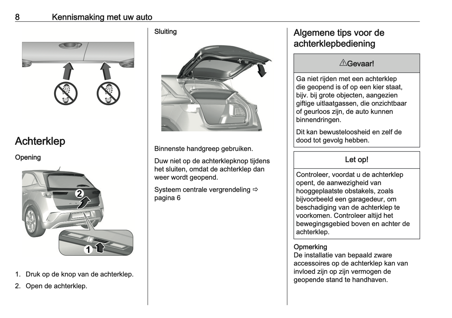 2024-2025 Opel Frontera Owner's Manual | Dutch