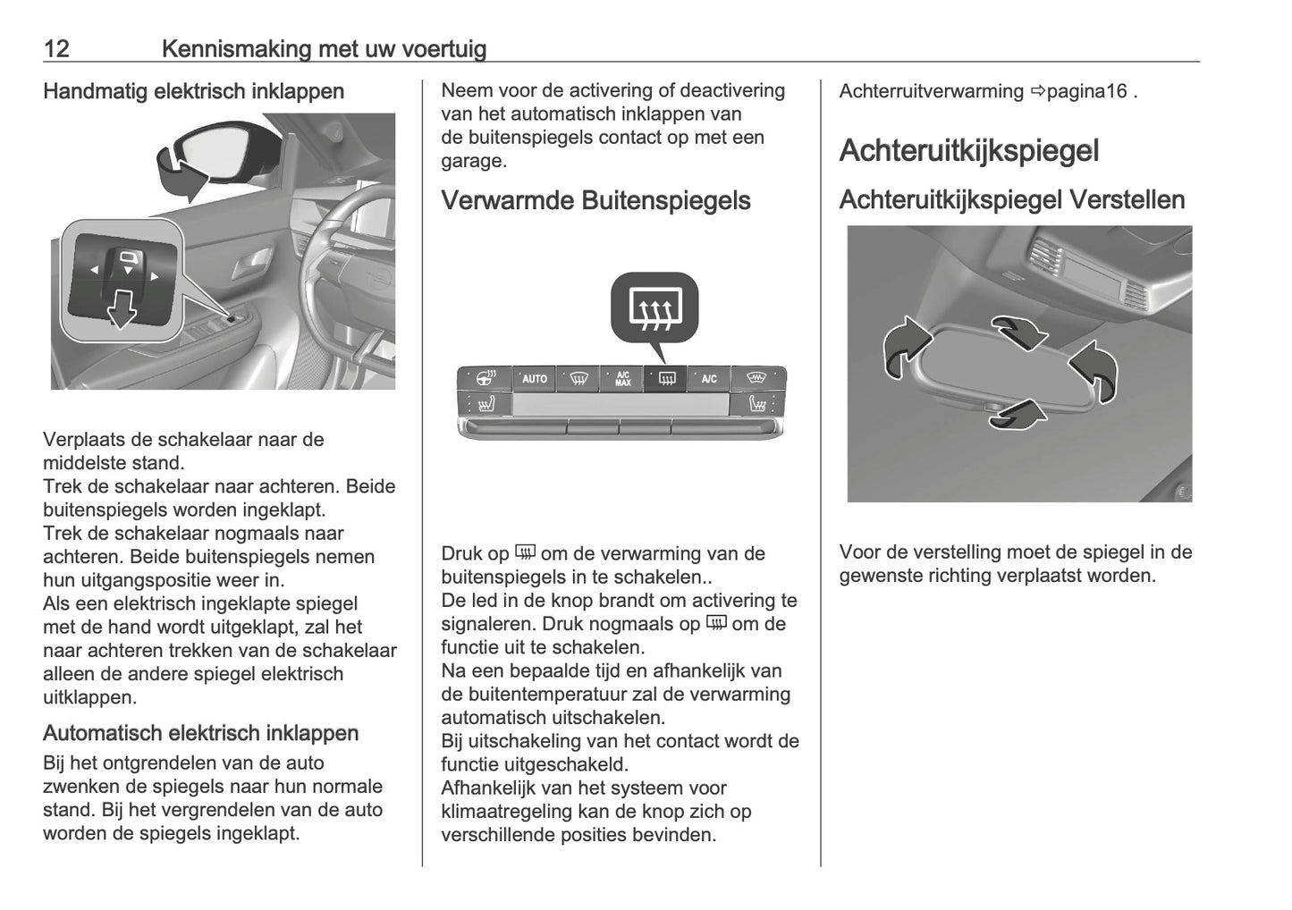 2025 Opel Frontera Owner's Manual | Dutch
