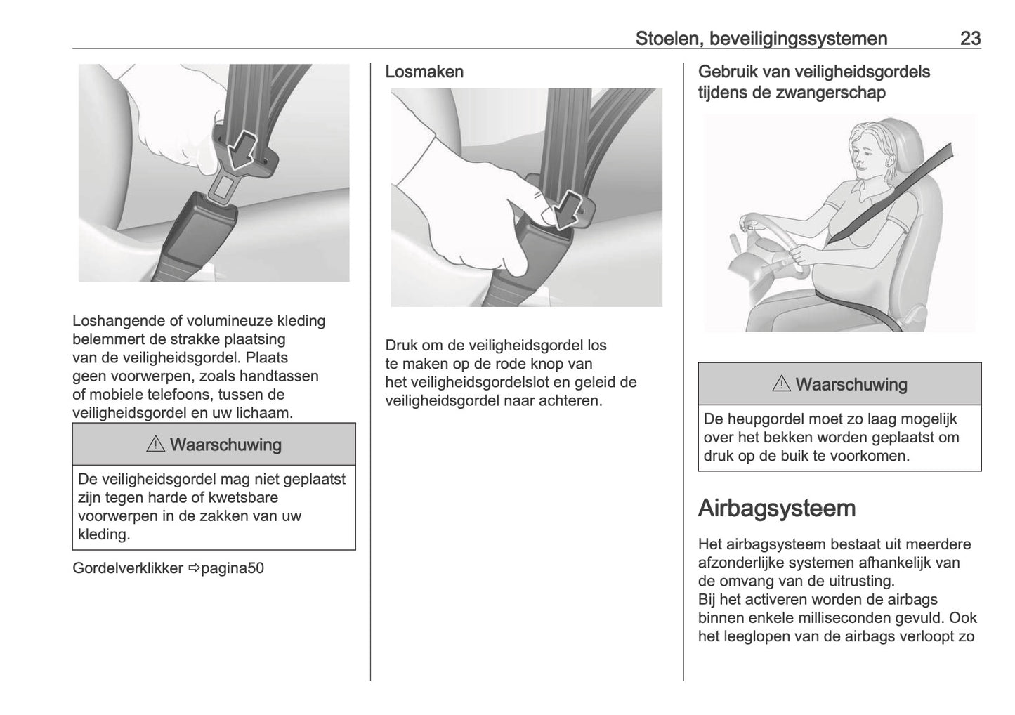 2025 Opel Frontera Owner's Manual | Dutch