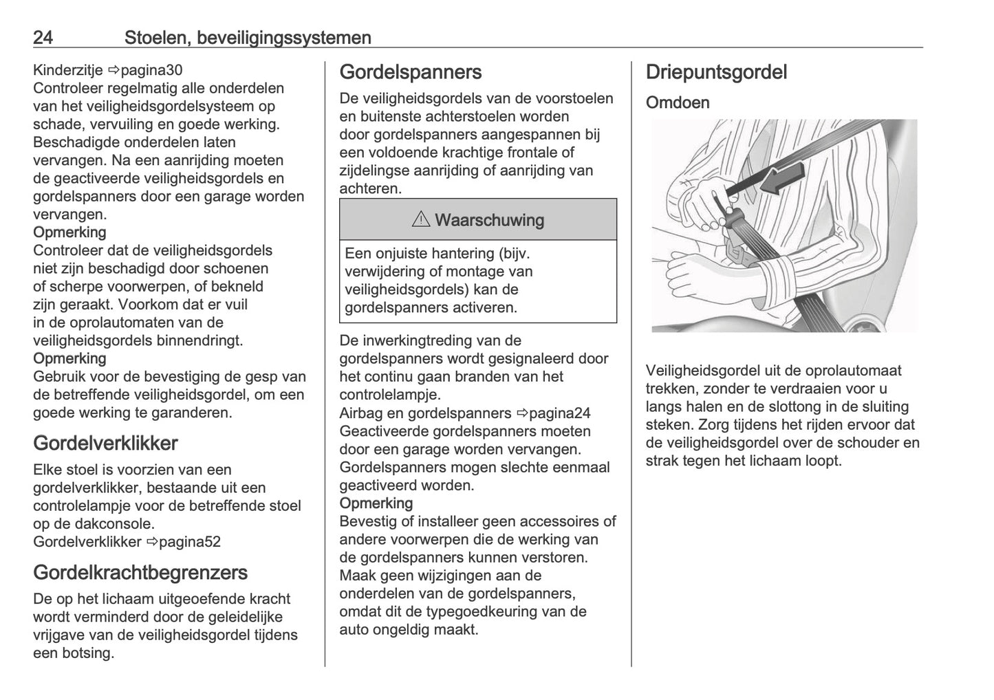 2025-2026 Opel Frontera Owner's Manual | Dutch