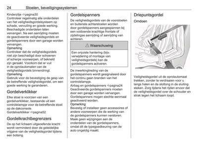 2025-2026 Opel Frontera Owner's Manual | Dutch