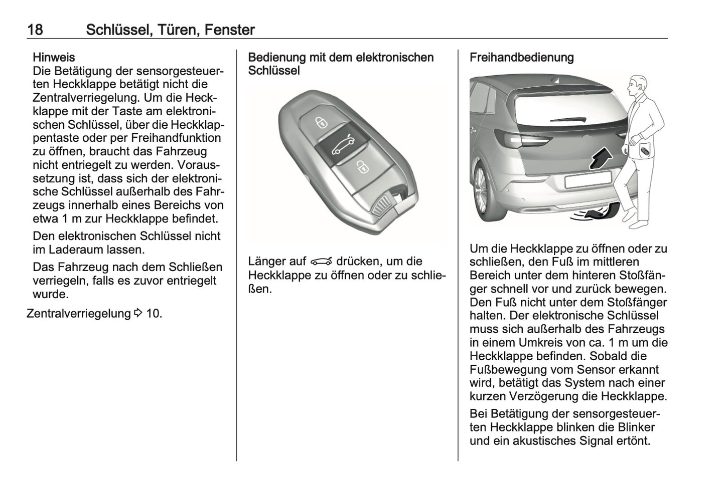 2023-2024 Opel Grandland Owner's Manual | German