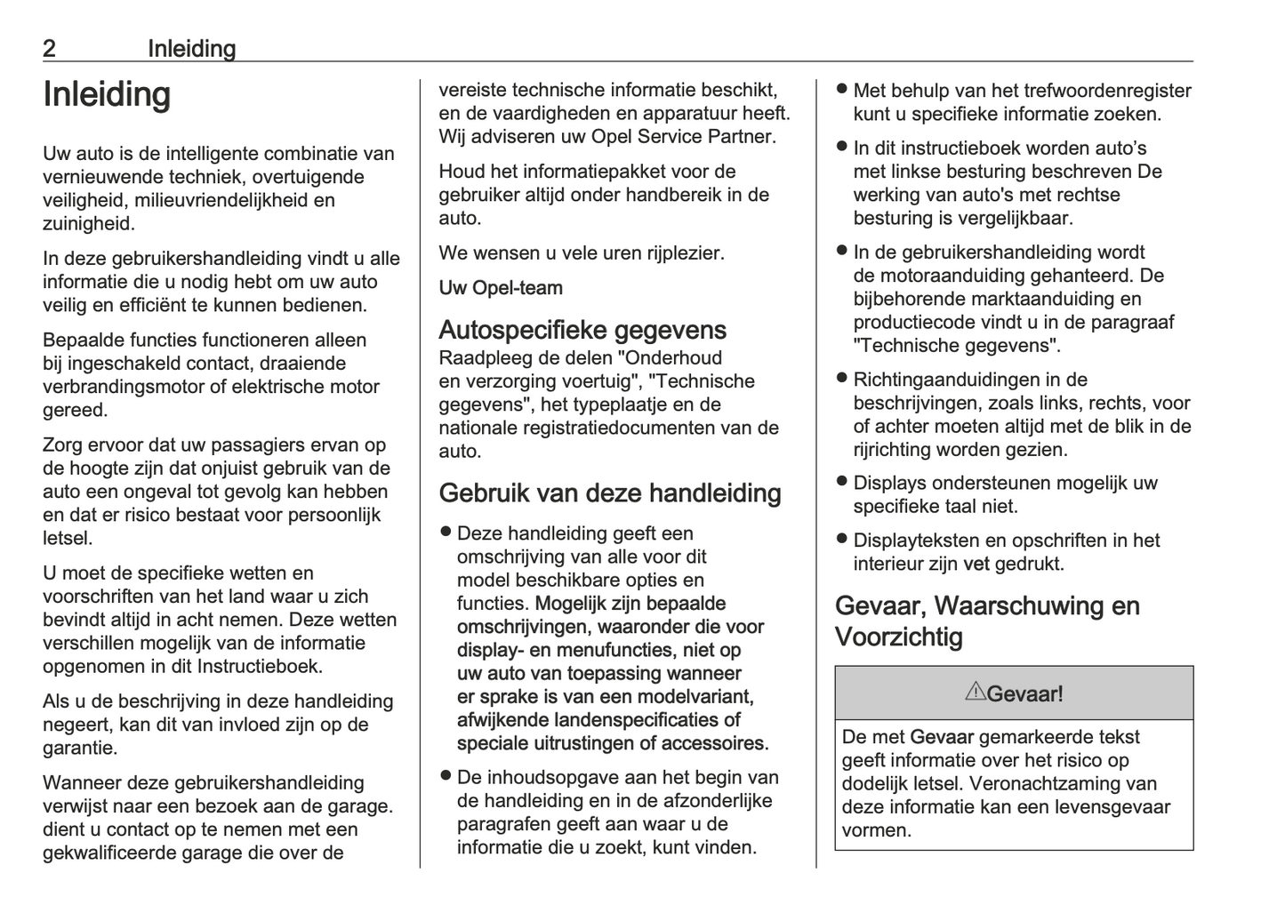 2024-2025 Opel Grandland Owner's Manual | Dutch