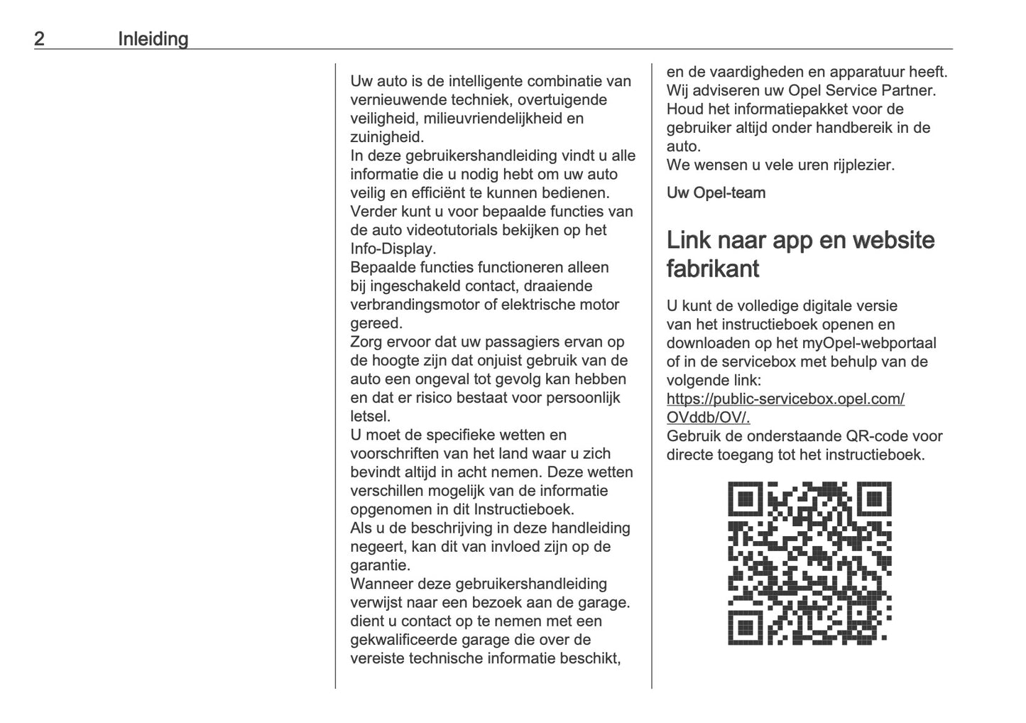 2025 Opel Grandland Owner's Manual | Dutch