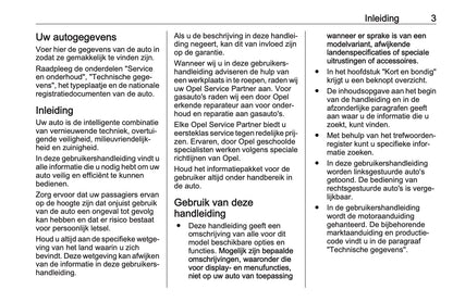 2019 Opel Isignia Owner's Manual | Dutch