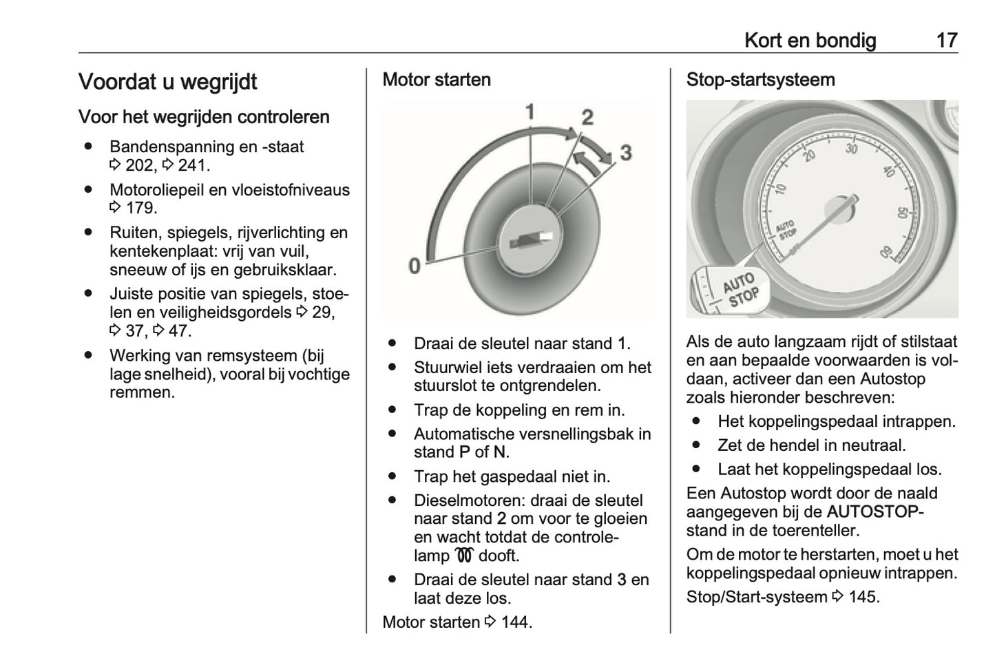2016-2017 Opel Meriva Owner's Manual | Dutch