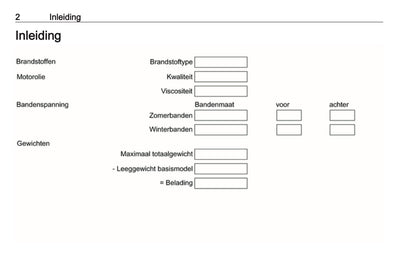 2016-2017 Opel Meriva Owner's Manual | Dutch