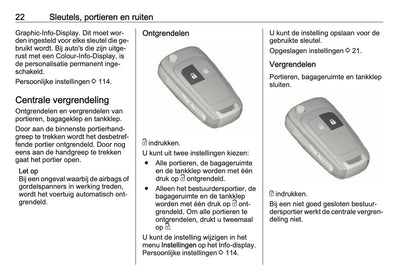 2016-2017 Opel Meriva Owner's Manual | Dutch