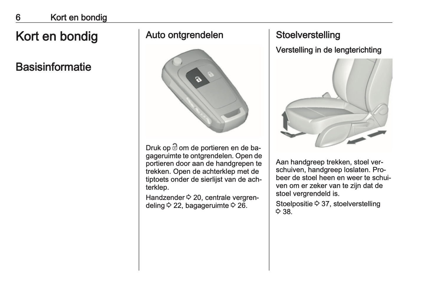 2016-2017 Opel Meriva Owner's Manual | Dutch