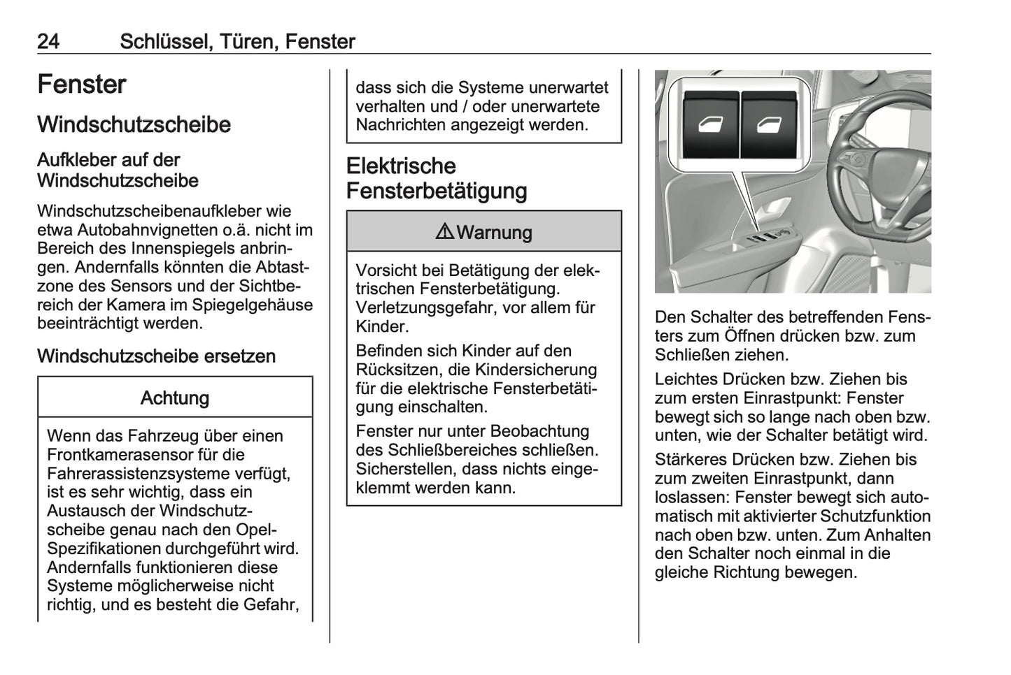 2024 Opel Mokka Owner's Manual | German