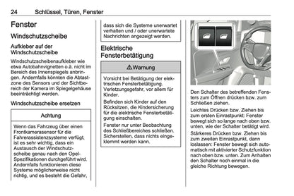 2024 Opel Mokka Owner's Manual | German
