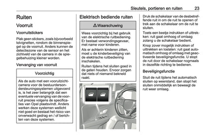 2023 Opel Mokka Owner's Manual | Dutch