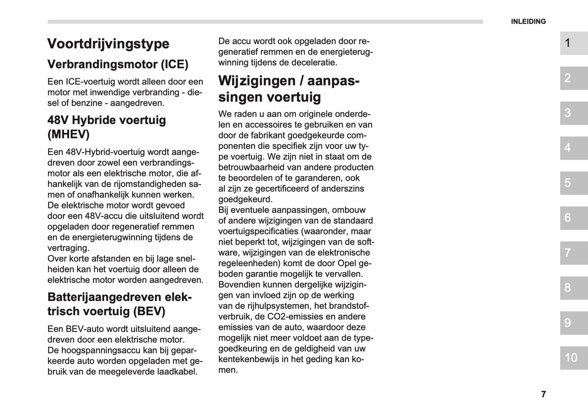2026 Opel Mokka Owner's Manual | Dutch