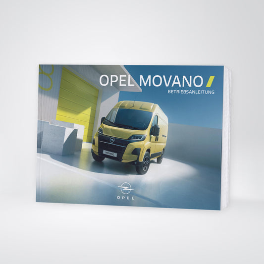 2026 Opel Movano Bedienungsanleitung | Deutsch