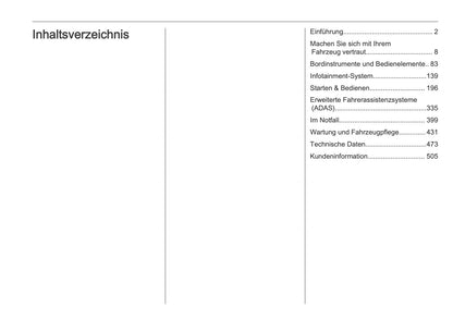 2026 Opel Movano Owner's Manual | German